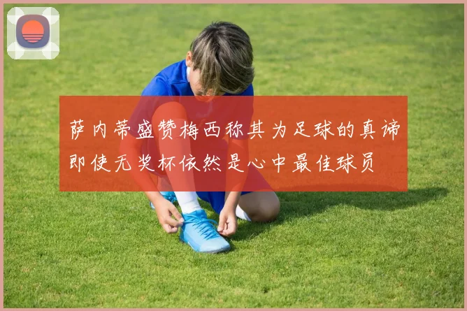 萨内蒂盛赞梅西称其为足球的真谛即使无奖杯依然是心中最佳球员